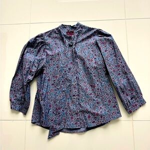 J.Crew, women’s Liberty of London button down shirt.
